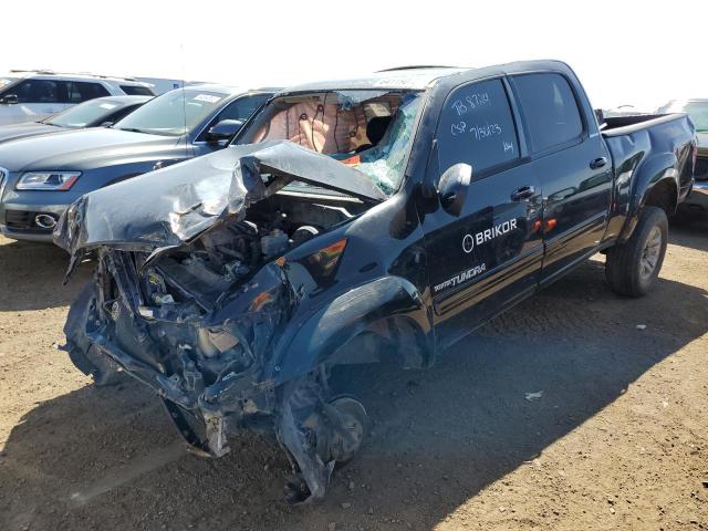 5TBDT48116S545670 - 2006 TOYOTA TUNDRA DOUBLE CAB LIMITED BLACK photo 1