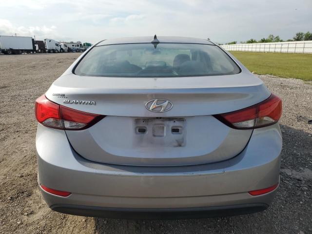 5NPDH4AE2FH605189 - 2015 HYUNDAI ELANTRA SE SILVER photo 6