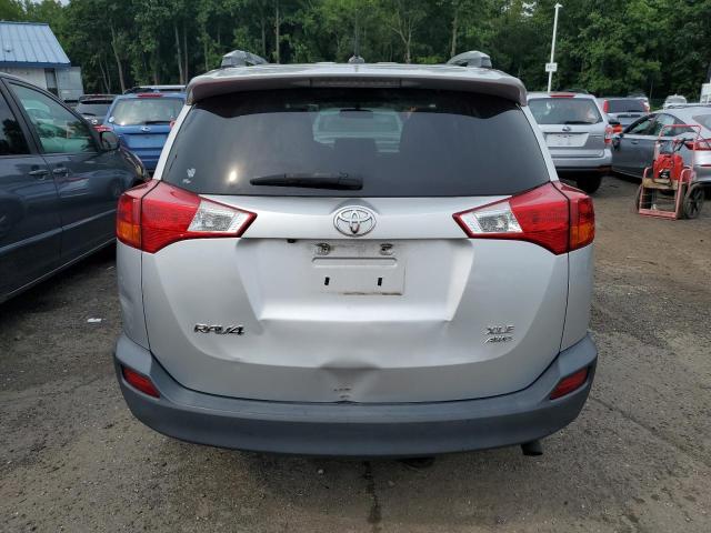 2T3RFREV0EW213144 - 2014 TOYOTA RAV4 XLE SILVER photo 6