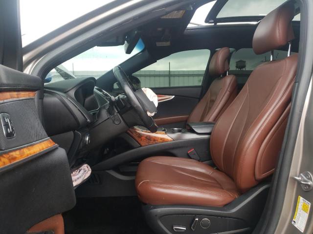 2LMPJ8LP2HBL10566 - 2017 LINCOLN MKX RESERVE أسمر صورة 7