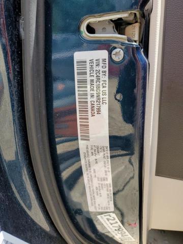 2C4RC1BG9NR217994 - 2022 CHRYSLER PACIFICA TOURING L BLUE photo 13