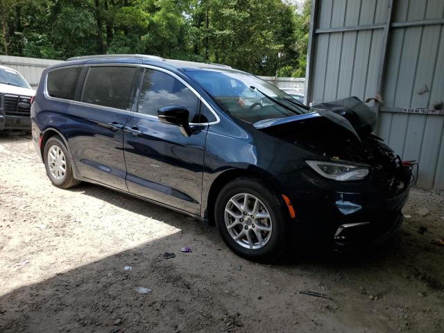 2C4RC1BG9NR217994 - 2022 CHRYSLER PACIFICA TOURING L BLUE photo 4