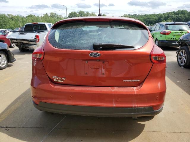 1FADP3N26JL290825 - 2018 FORD FOCUS TITANIUM RED photo 6