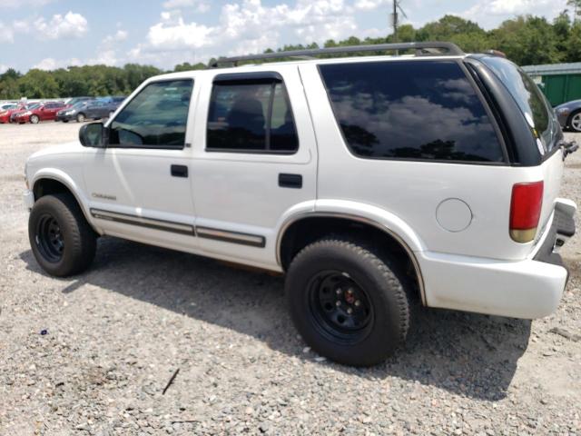 1GNDT13X43K170885 - 2003 CHEVROLET BLAZER 4X4 WHITE photo 2