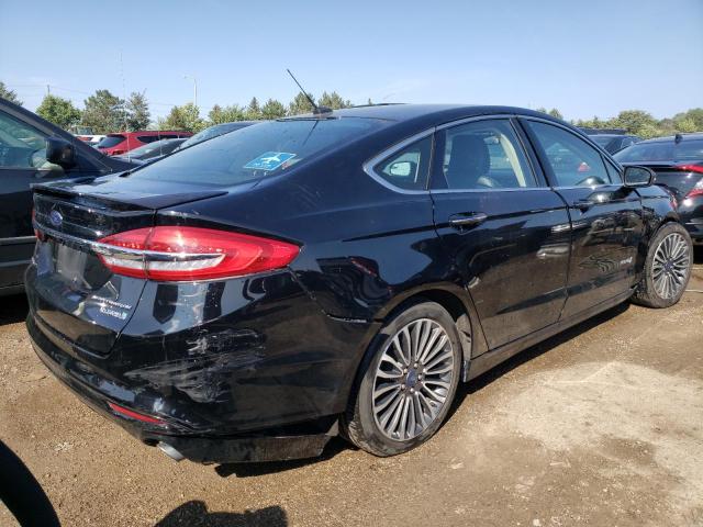 3FA6P0RU9JR206873 - 2018 FORD FUSION TITANIUM/PLATINUM HEV BLACK photo 3