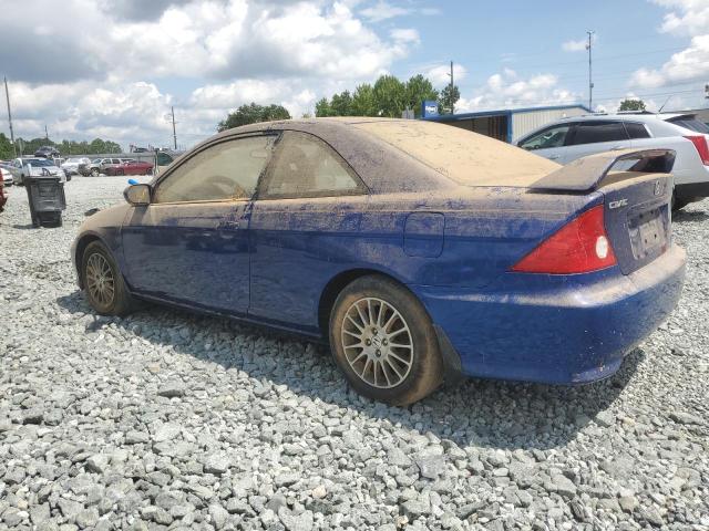 1HGEM21905L039973 - 2005 HONDA CIVIC EX BLUE photo 2