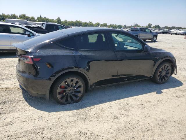 7SAYGDEF2NF350115 - 2022 TESLA MODEL Y 黑色 照片 3