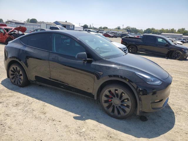 7SAYGDEF2NF350115 - 2022 TESLA MODEL Y 黑色 照片 4