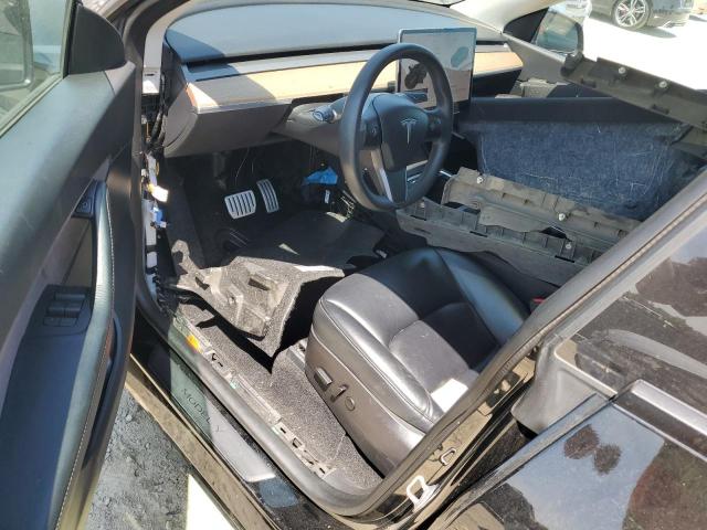 7SAYGDEF2NF350115 - 2022 TESLA MODEL Y 黑色 照片 8