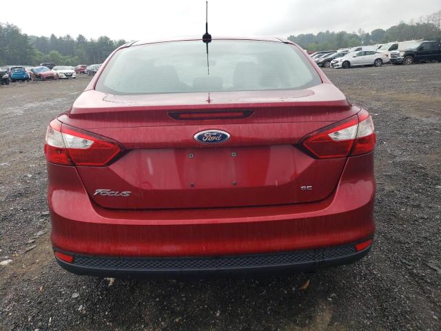 1FADP3F28DL331846 - 2013 FORD FOCUS SE RED photo 6