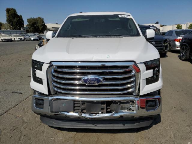 1FTEW1C82GKD47193 - 2016 FORD F150 SUPERCREW WHITE photo 5