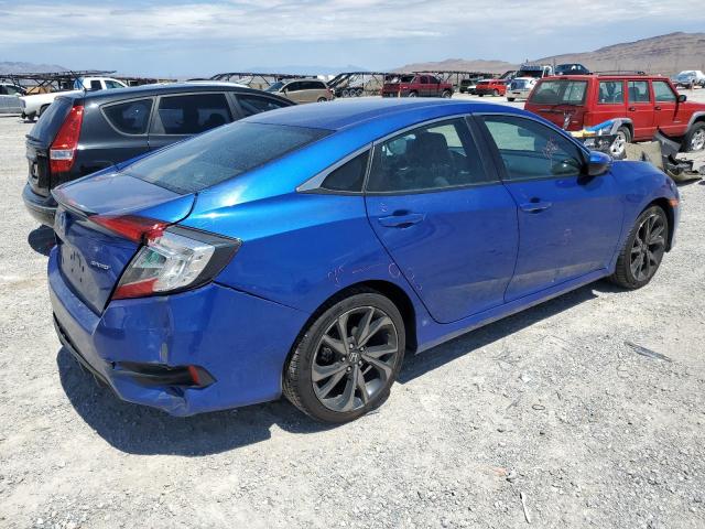 2HGFC2F81MH545248 - 2021 HONDA CIVIC SPORT 蓝色 照片 3