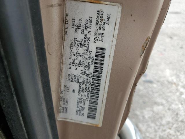 4TASN92N9XZ451176 - 1999 TOYOTA TACOMA XTRACAB PRERUNNER Qızıl foto 12