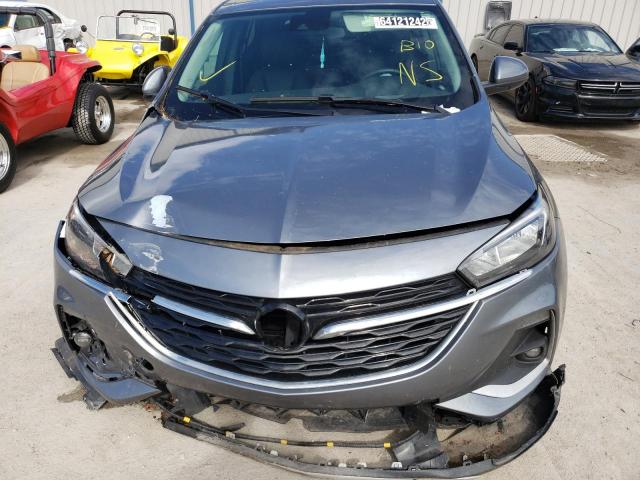 KL4MMCSL5NB077984 - 2022 BUICK ENCORE GX PREFERRED GRAY photo 12