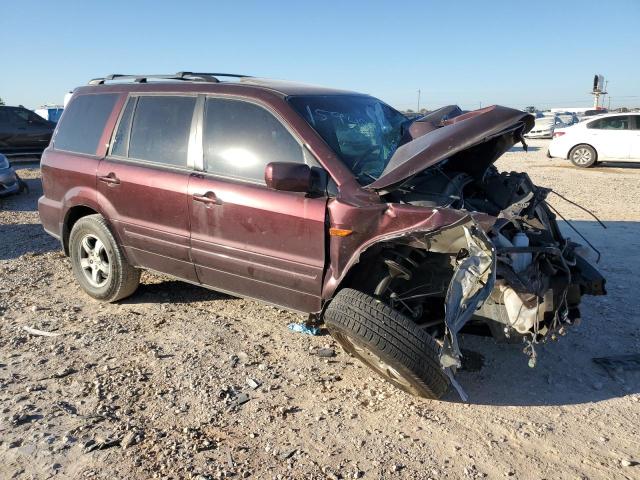 5FNYF28368B019127 - 2008 HONDA PILOT SE BURGUNDY photo 4