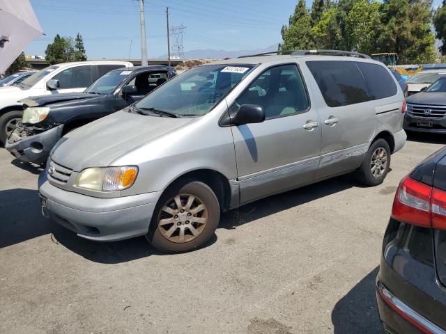 4T3ZF19C52U503675 - 2002 TOYOTA SIENNA CE SILVER photo 1