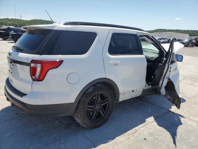 1FM5K7D82JGB42329 - 2018 FORD EXPLORER XLT WHITE photo 3