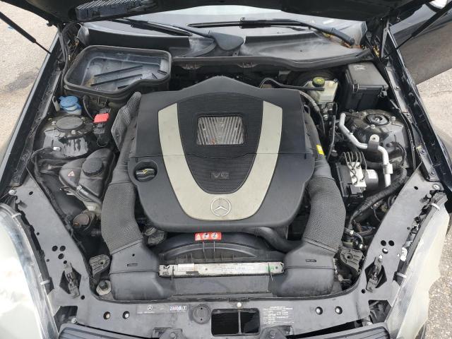 WDBWK54F08F184637 - 2008 MERCEDES-BENZ SLK 280 Чорний фото 11