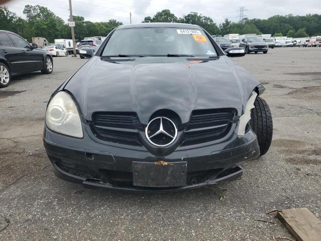 WDBWK54F08F184637 - 2008 MERCEDES-BENZ SLK 280 Чорний фото 5