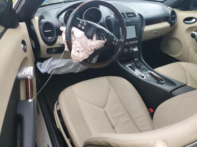 WDBWK54F08F184637 - 2008 MERCEDES-BENZ SLK 280 Чорний фото 8