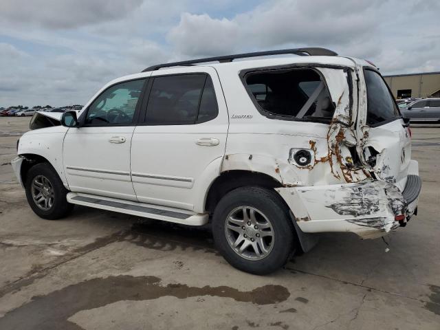 5TDZT38A47S298797 - 2007 TOYOTA SEQUOIA LIMITED WHITE photo 2