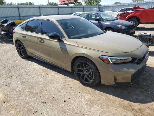 19XFL2H8XSE003599 - 2025 HONDA CIVIC SPORT TAN photo 4