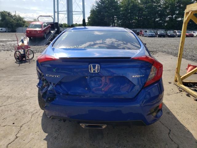 2HGFC2F81KH538961 - 2019 HONDA CIVIC SPORT 蓝色 照片 6