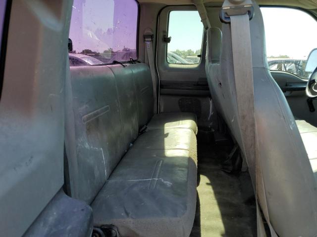 1FTSX20535EA94722 - 2005 FORD F250 SUPER DUTY WHITE photo 10