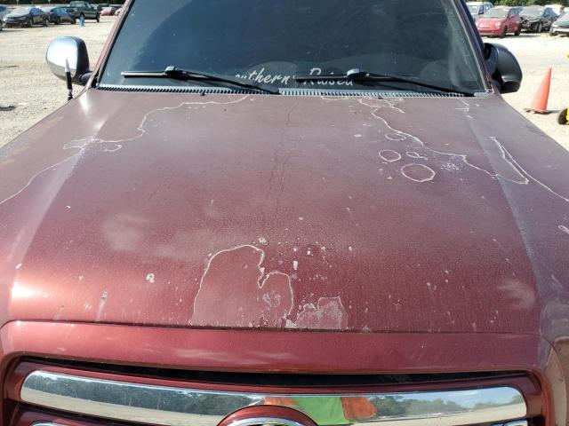 5TBBT44146S479824 - 2006 TOYOTA TUNDRA ACCESS CAB SR5 RED photo 11