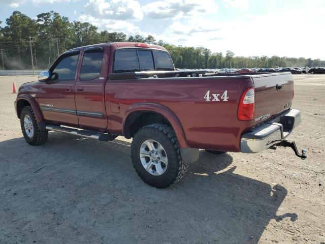 5TBBT44146S479824 - 2006 TOYOTA TUNDRA ACCESS CAB SR5 RED photo 2