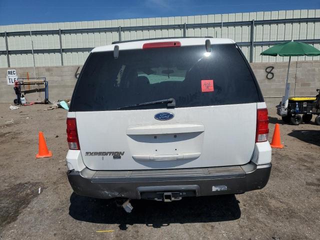 1FMPU16L24LB34700 - 2004 FORD EXPEDITION XLT WHITE photo 6