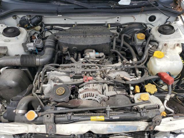 JF1SF65601H730040 - 2001 SUBARU FORESTER S WHITE photo 11