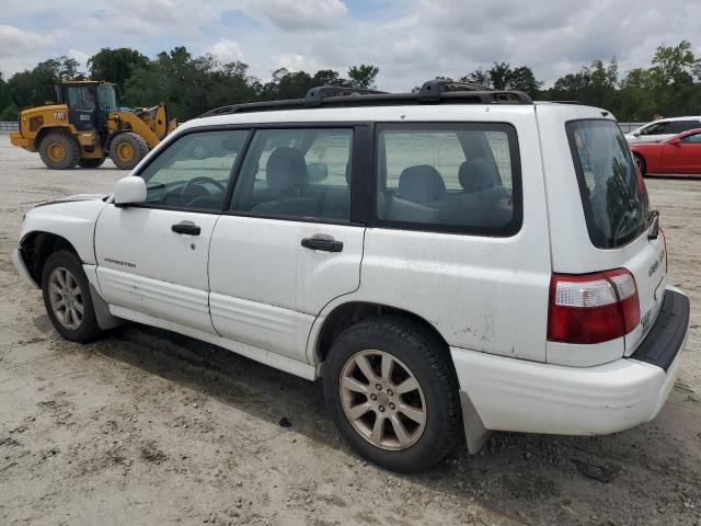 JF1SF65601H730040 - 2001 SUBARU FORESTER S WHITE photo 2