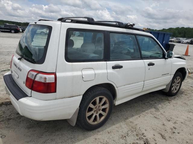 JF1SF65601H730040 - 2001 SUBARU FORESTER S WHITE photo 3