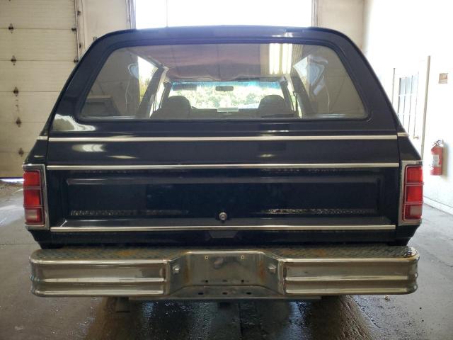 1B4GW12W6FS694787 - 1985 DODGE RAMCHARGER AW-100 BLACK photo 6