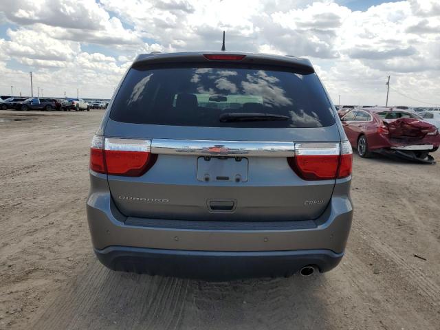 1C4RDHDG8DC508612 - 2013 DODGE DURANGO CREW GRAY photo 6