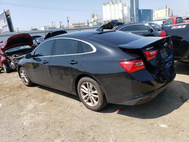 1G1ZD5ST0JF168485 - 2018 CHEVROLET MALIBU LT BLACK photo 2