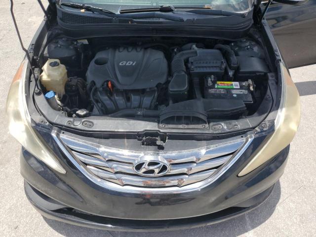 5NPEC4AC1BH014587 - 2011 HYUNDAI SONATA SE BLACK photo 11