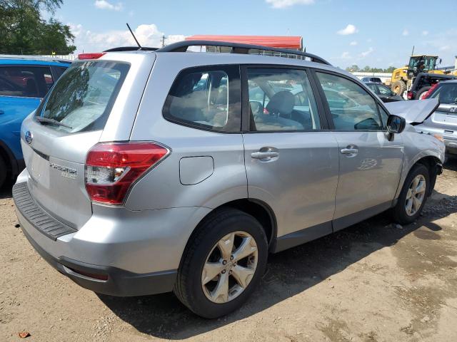 JF2SJABC4FH437157 - 2015 SUBARU FORESTER 2.5I SILVER photo 3