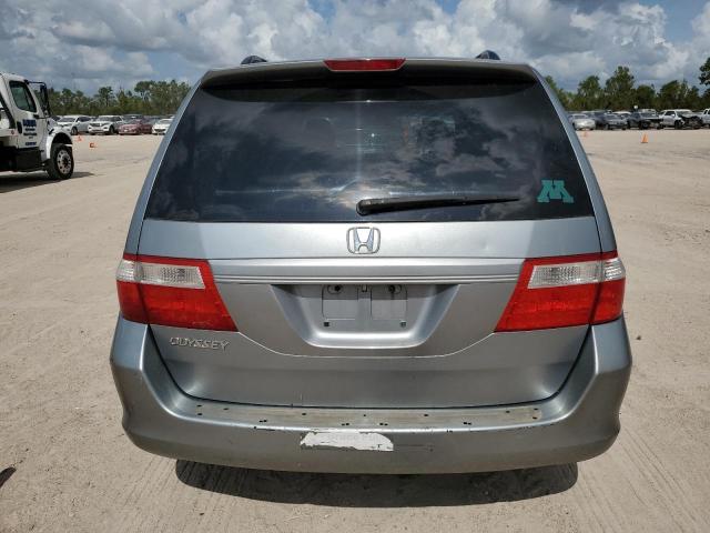 5FNRL38776B018863 - 2006 HONDA ODYSSEY EXL BLUE photo 6