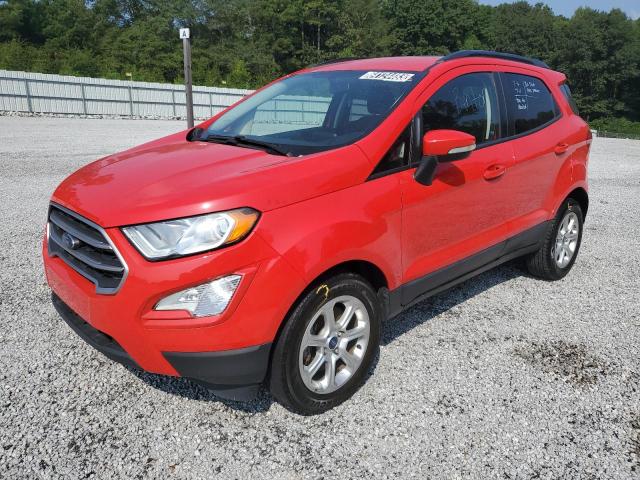 MAJ3S2GE8KC295120 - 2019 FORD ECOSPORT SE RED photo 1