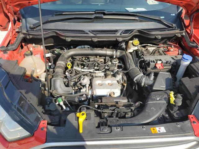MAJ3S2GE8KC295120 - 2019 FORD ECOSPORT SE RED photo 12