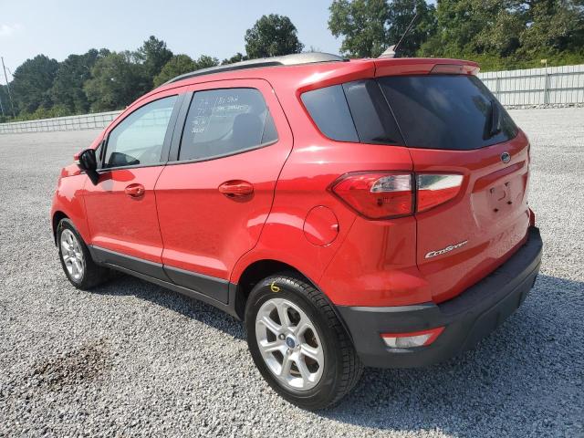 MAJ3S2GE8KC295120 - 2019 FORD ECOSPORT SE RED photo 2