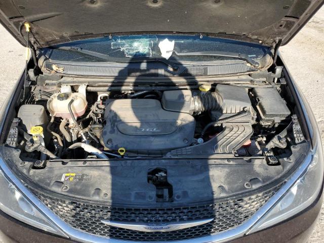 2C4RC1BG2HR771883 - 2017 CHRYSLER PACIFICA TOURING L Շագանակագույն լուսանկար 12