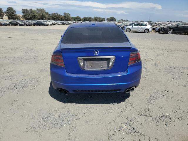 19UUA76527A014689 - 2007 ACURA TL TYPE S BLUE photo 6