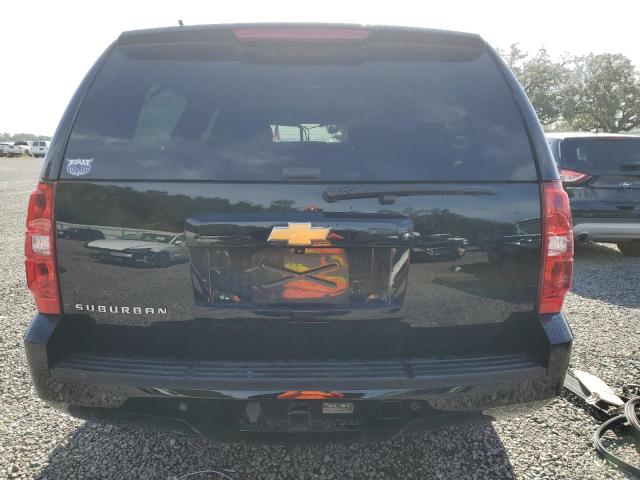 1GNSCJE09DR338486 - 2013 CHEVROLET SUBURBAN C1500 LT BLACK photo 6