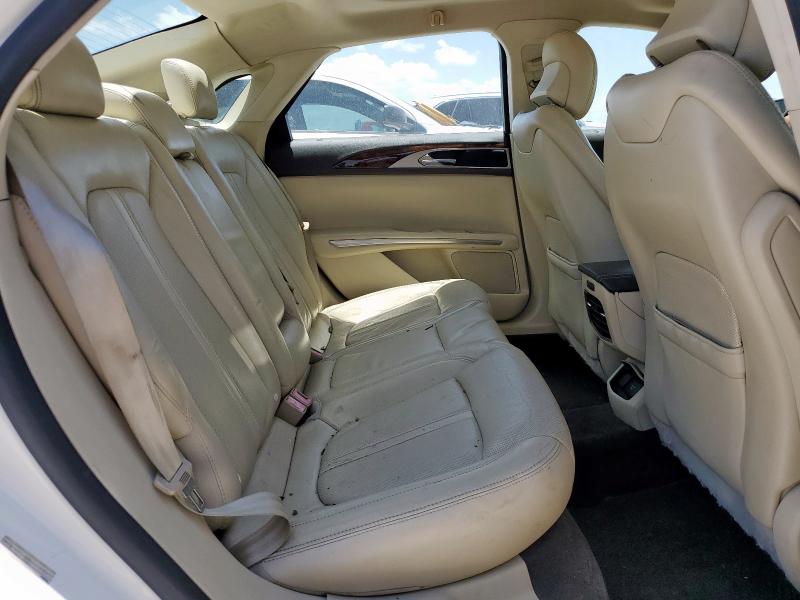 3LN6L2GK5DR808253 - 2013 LINCOLN MKZ WHITE photo 10