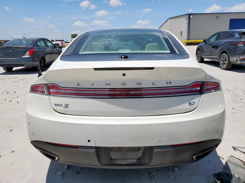 3LN6L2GK5DR808253 - 2013 LINCOLN MKZ WHITE photo 6