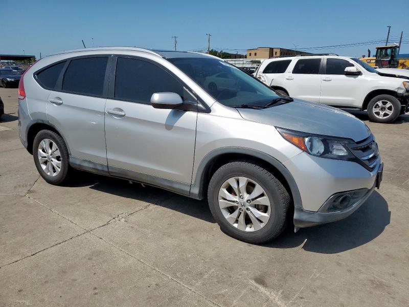 JHLRM4H70CC013020 - 2012 HONDA CR-V EXL SILVER photo 4
