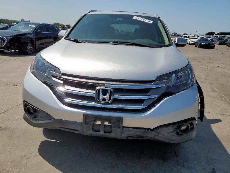 JHLRM4H70CC013020 - 2012 HONDA CR-V EXL SILVER photo 5